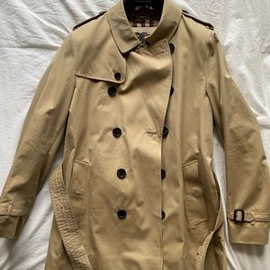 LikeNew Mens Burberry Sandringham Short TrenchCoat